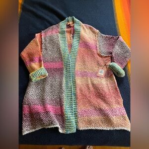 Colorful cardigan